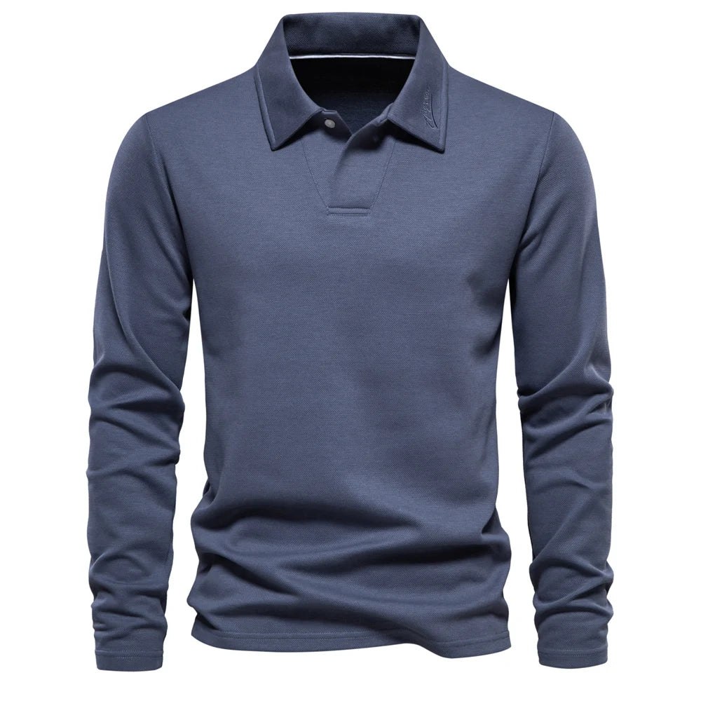 AIOPESON Polo brodé pour hommes, mode col rabattu, chemise de Golf de luxe sociale décontractée Camara Shopping AIOPESON Polo brodé pour hommes, mode col rabattu, chemise de Golf de luxe sociale décontractée
