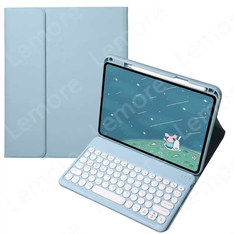 Housse de tablette pour clavier Redmi Pad 2, étui de support de 11 pouces avec fente pour crayon pour clavier espagnol Xiaomi Redmi Pad 2 2025
