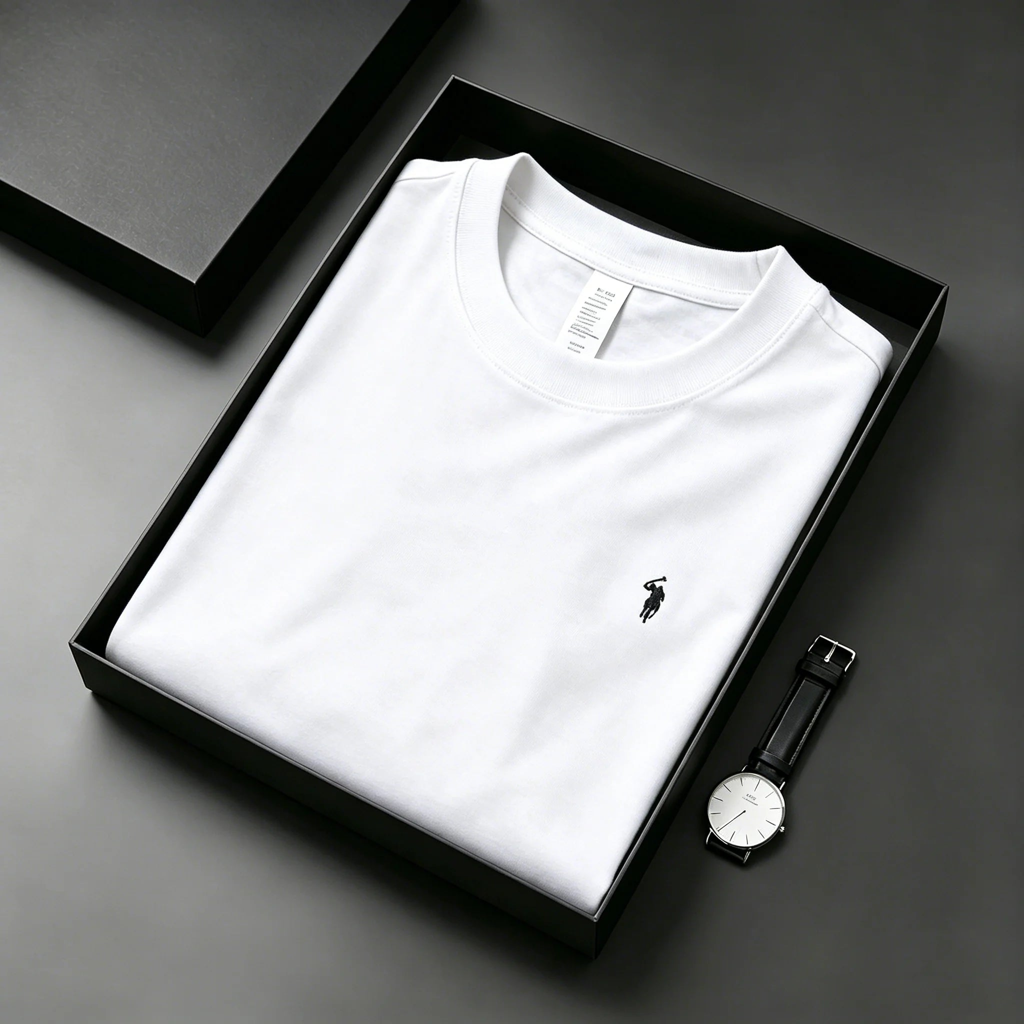 T-shirt Homme 100% Coton Été 2026 Col Rond Broderie Petit Cheval Manches Courtes Mode Sport Décontracté Respirant Usage Quotidien Camara Shopping T-shirt Homme 100% Coton Été 2026 Col Rond Broderie Petit Cheval Manches Courtes Mode Sport Décontracté Respirant Usage Quotidien