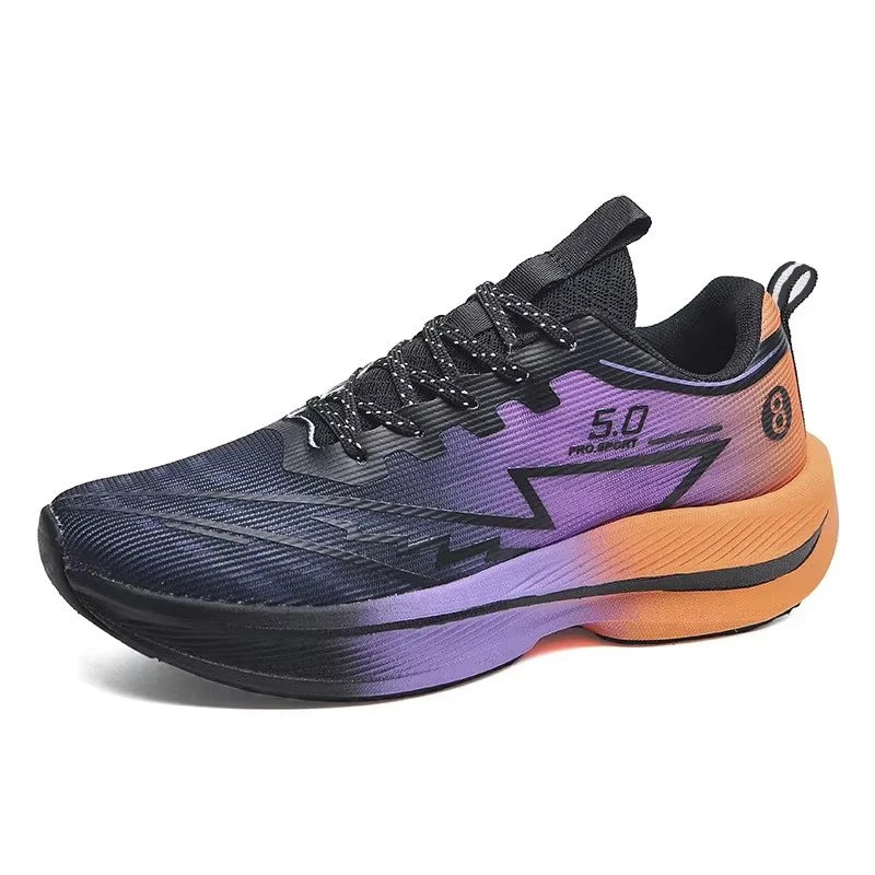 Chaussures de course à plaque de carbone pour hommes, baskets de sport à coussin souple, absorbant les chocs, unisexes, légères, antidérapantes, chaussures d'entraînement Camara Shopping Chaussures de course à plaque de carbone pour hommes, baskets de sport à coussin souple, absorbant les chocs, unisexes, légères, antidérapantes, chaussures d'entraînement