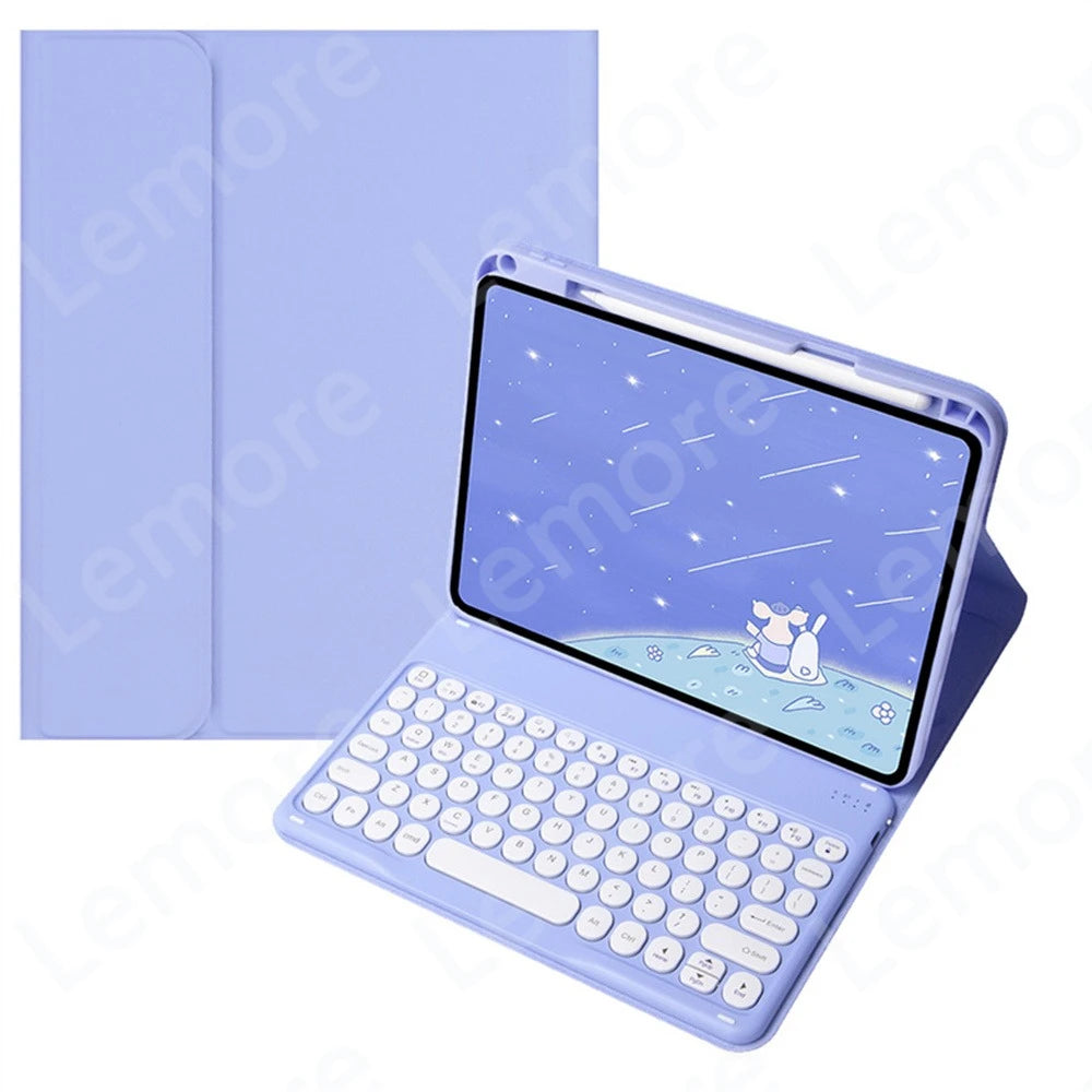 Housse de tablette pour clavier Redmi Pad 2, étui de support de 11 pouces avec fente pour crayon pour clavier espagnol Xiaomi Redmi Pad 2 2025