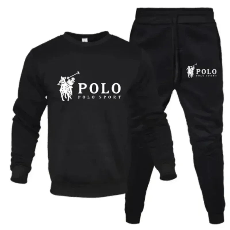 Ensembles d'automne et d'hiver pour hommes, sweat-shirt à col rond et pantalons de jogging, mode automne et hiver, fitness en plein air et décontracté Camara Shopping Ensembles d'automne et d'hiver pour hommes, sweat-shirt à col rond et pantalons de jogging, mode automne et hiver, fitness en plein air et décontracté