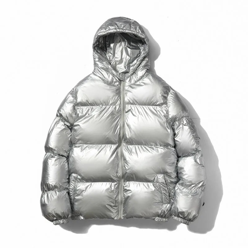 Vêtements à capuche rembourrés en coton pour hommes, automne et hiver, vestes rembourrées décontractées à finition brillante à la mode, vêtements d'extérieur en coton pour hommes Camara Shopping Vêtements à capuche rembourrés en coton pour hommes, automne et hiver, vestes rembourrées décontractées à finition brillante à la mode, vêtements d'extérieur en coton pour hommes
