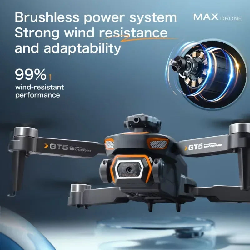 Drone pliable Lenovo GT5 8K HD à double objectif avec caméra grand angle, quadricoptère WiFi, jouets télécommandés pour enfants, cadeaux Camara Shopping Drone pliable Lenovo GT5 8K HD à double objectif avec caméra grand angle, quadricoptère WiFi, jouets télécommandés pour enfants, cadeaux