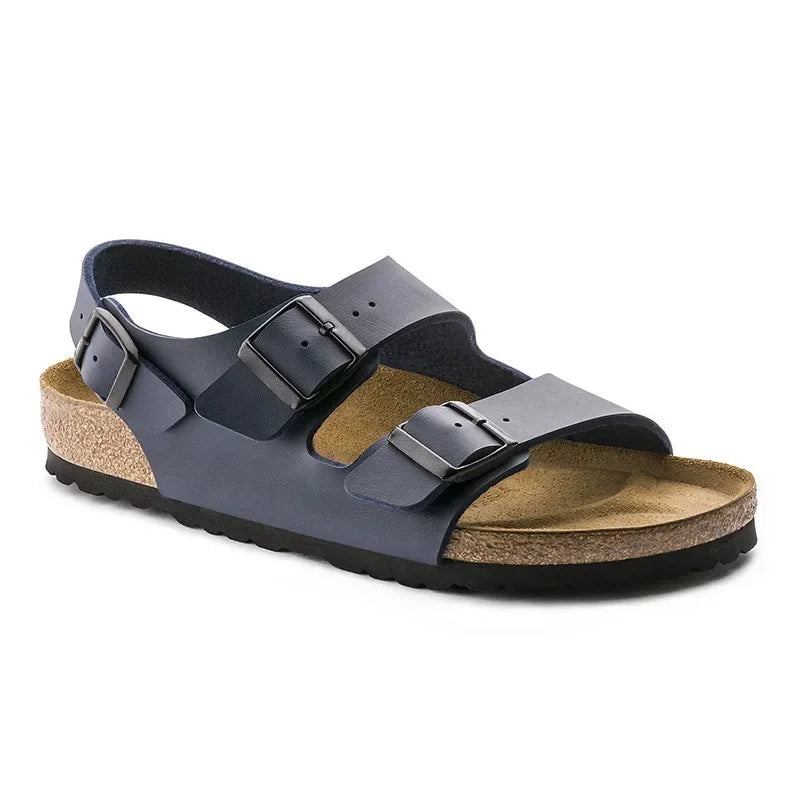Mode homme décontracté liège sandale respirant confort été tongs Couple pantoufles plage Muller extérieur anti-dérapant chaussures jeunesse Camara Shopping Mode homme décontracté liège sandale respirant confort été tongs Couple pantoufles plage Muller extérieur anti-dérapant chaussures jeunesse