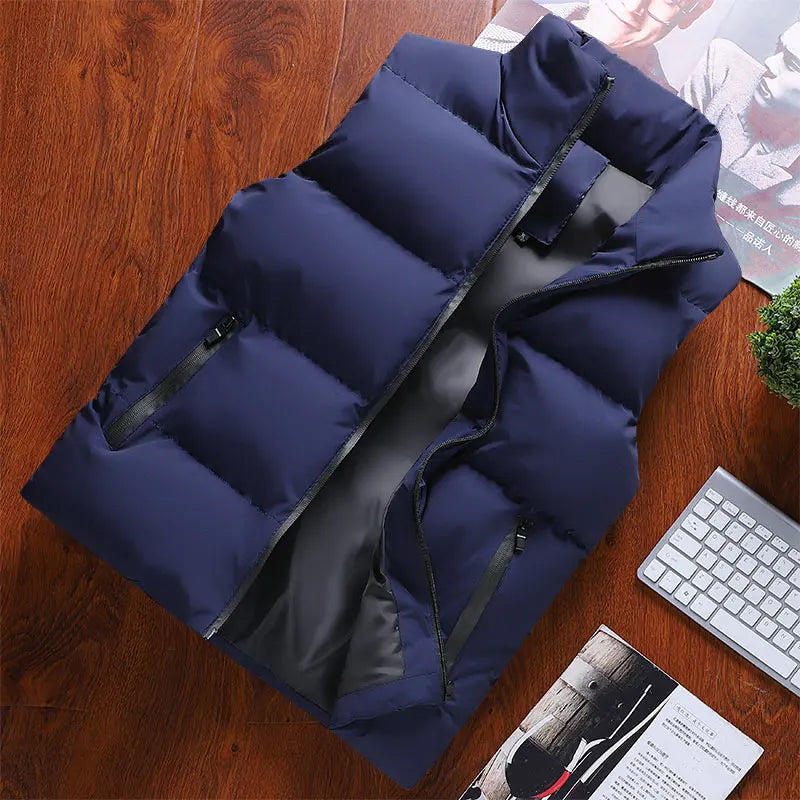 Manteau décontracté en duvet de coton pour hommes, veste d'hiver, gilet chaud épais, Glacd proof GlaMen, optique Camara Shopping Manteau décontracté en duvet de coton pour hommes, veste d'hiver, gilet chaud épais, Glacd proof GlaMen, optique