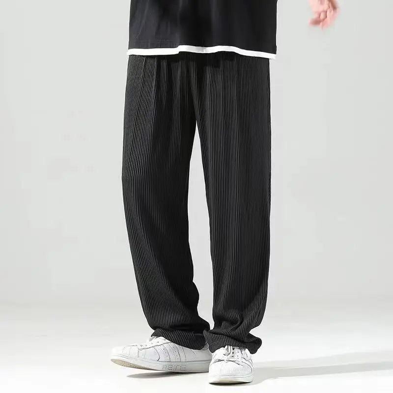 Ice InjUltra-mince pour homme, pantalon décontracté, séchage rapide, mode Harajuku, été Camara Shopping Ice InjUltra-mince pour homme, pantalon décontracté, séchage rapide, mode Harajuku, été