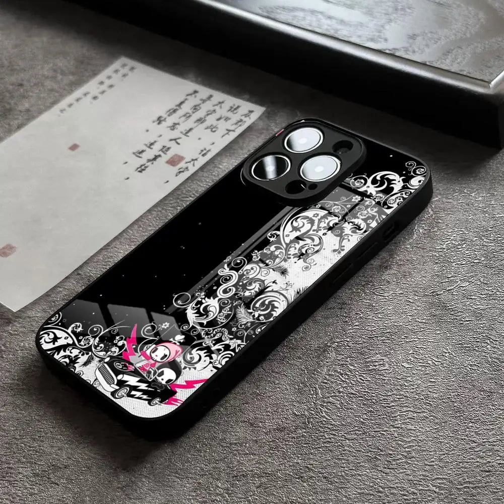 Coque de téléphone Tokidokis du Japon pour iPhone 15 Pro Max 14 Plus 17 Pro Max 12 11 13 X XR XS 16 Plus Air SE, coque en verre