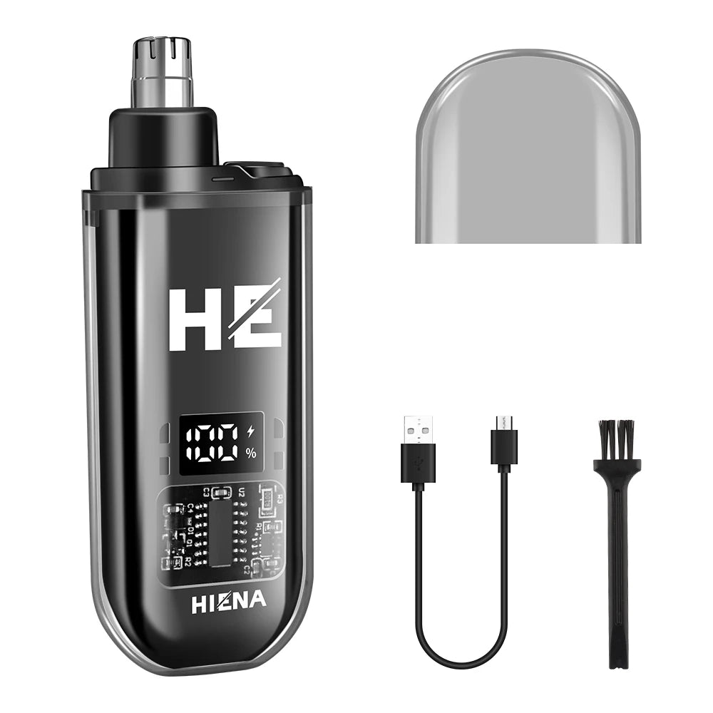 Tondeuse à cheveux électrique professionnelle Hiena Finish Machine, tondeuse à barbe rechargeable, rasoir pour homme, kit de coupe-cheveux Camara Shopping Tondeuse à cheveux électrique professionnelle Hiena Finish Machine, tondeuse à barbe rechargeable, rasoir pour homme, kit de coupe-cheveux