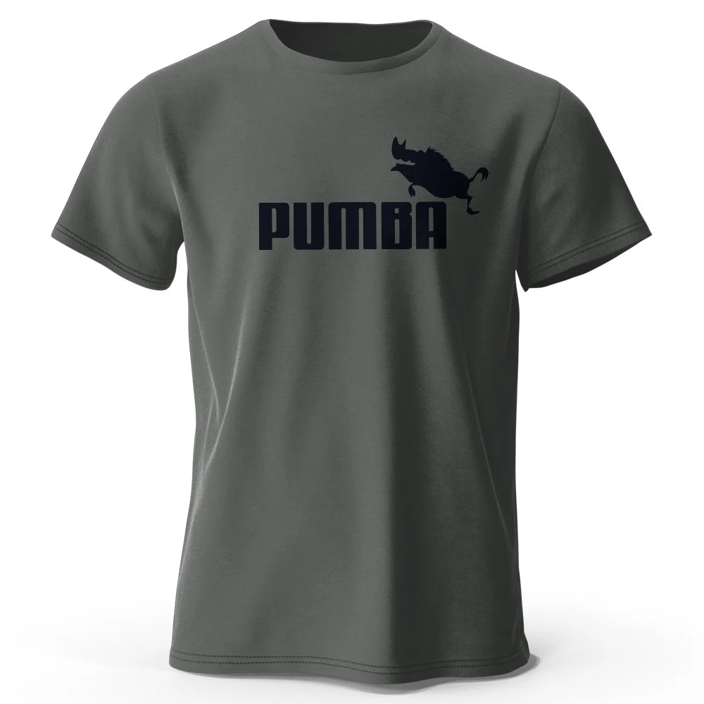 T-shirt décontracté surdimensionné pour hommes, T-shirt imprimé Joke The Pumba, 100% coton, t-shirts graphiques amusants surdimensionnés pour hommes, hauts d'été Camara Shopping T-shirt décontracté surdimensionné pour hommes, T-shirt imprimé Joke The Pumba, 100% coton, t-shirts graphiques amusants surdimensionnés pour hommes, hauts d'été