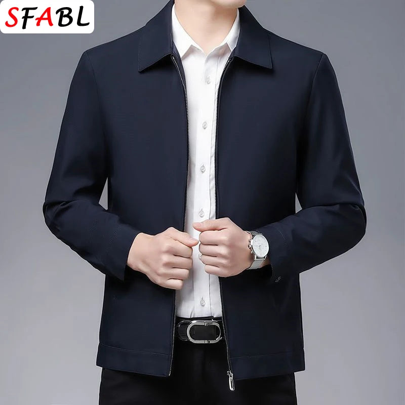 Blazers d'affaires décontractés pour hommes, veste sociale formelle, manteau de robe de bureau de luxe, document solide, printemps, automne, nouveau, adt Camara Shopping Blazers d'affaires décontractés pour hommes, veste sociale formelle, manteau de robe de bureau de luxe, document solide, printemps, automne, nouveau, adt