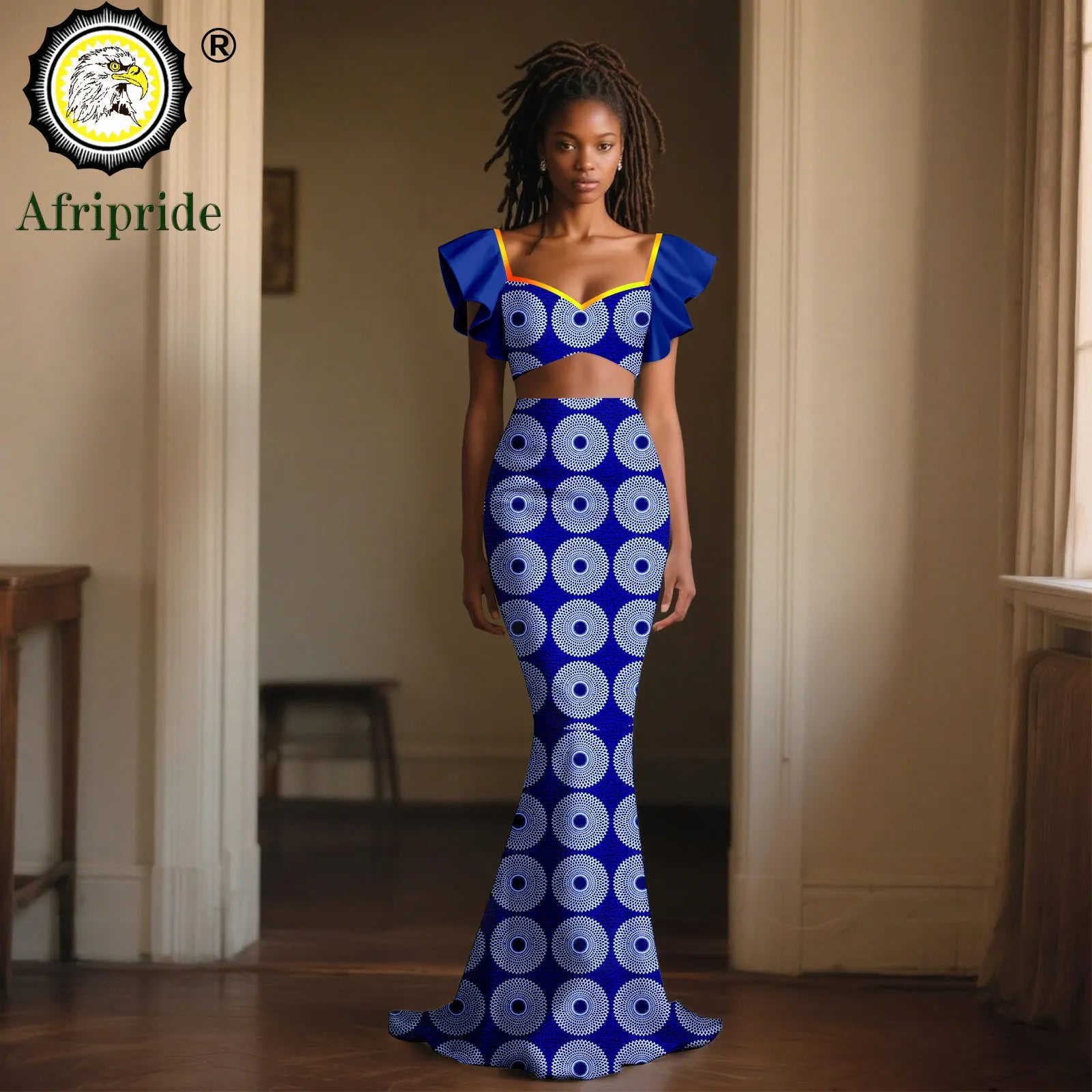 Vêtements africains pour femmes, haut court à manches évasées et jupes Maxi, ensemble 2 pièces, tenues Dashiki, tenue de fête Sexy Ankara, 2526060 Camara Shopping Vêtements africains pour femmes, haut court à manches évasées et jupes Maxi, ensemble 2 pièces, tenues Dashiki, tenue de fête Sexy Ankara, 2526060