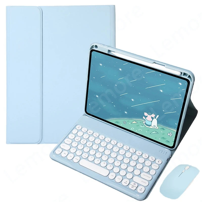 Housse de tablette pour clavier Redmi Pad 2, étui de support de 11 pouces avec fente pour crayon pour clavier espagnol Xiaomi Redmi Pad 2 2025