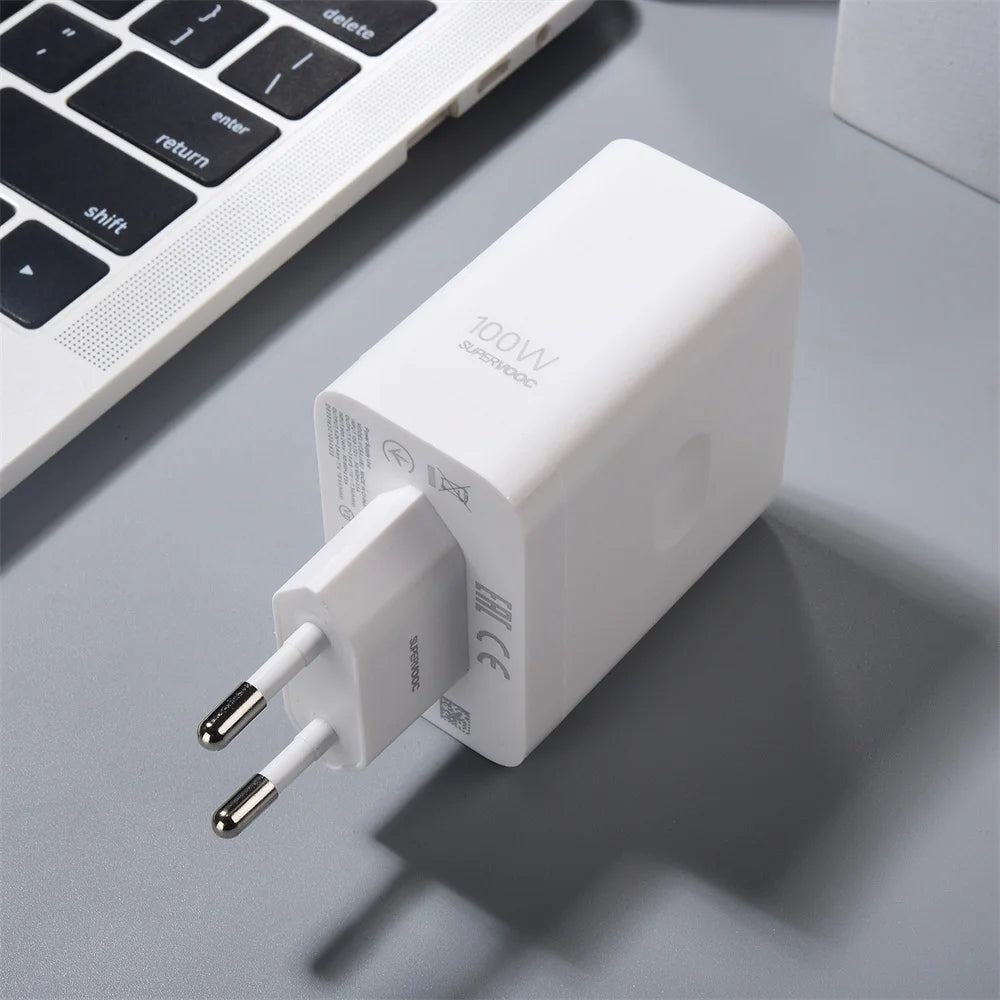 Adaptateur de Charge mural Supervooc 100W EU, pour Realme 14 13 12 Pro Plus GT 7 6T Neo7 P3 Ultra 1M USB Type C, câble de Charge rapide Camara Shopping Adaptateur de Charge mural Supervooc 100W EU, pour Realme 14 13 12 Pro Plus GT 7 6T Neo7 P3 Ultra 1M USB Type C, câble de Charge rapide