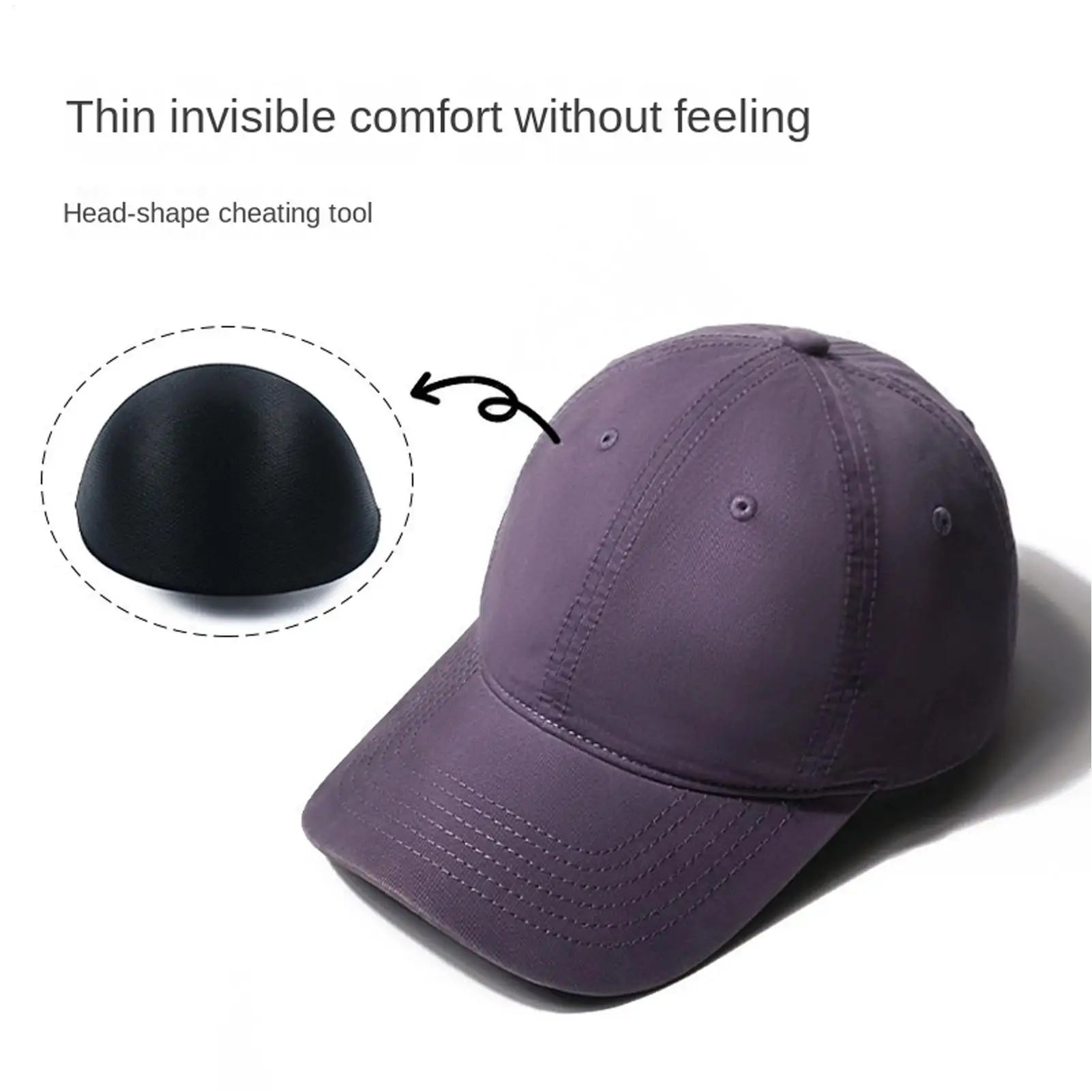 Insert de visière pour casquettes de baseball, support intérieur réglable en coton pour casquettes, pour adultes, familles et amis Camara Shopping Insert de visière pour casquettes de baseball, support intérieur réglable en coton pour casquettes, pour adultes, familles et amis