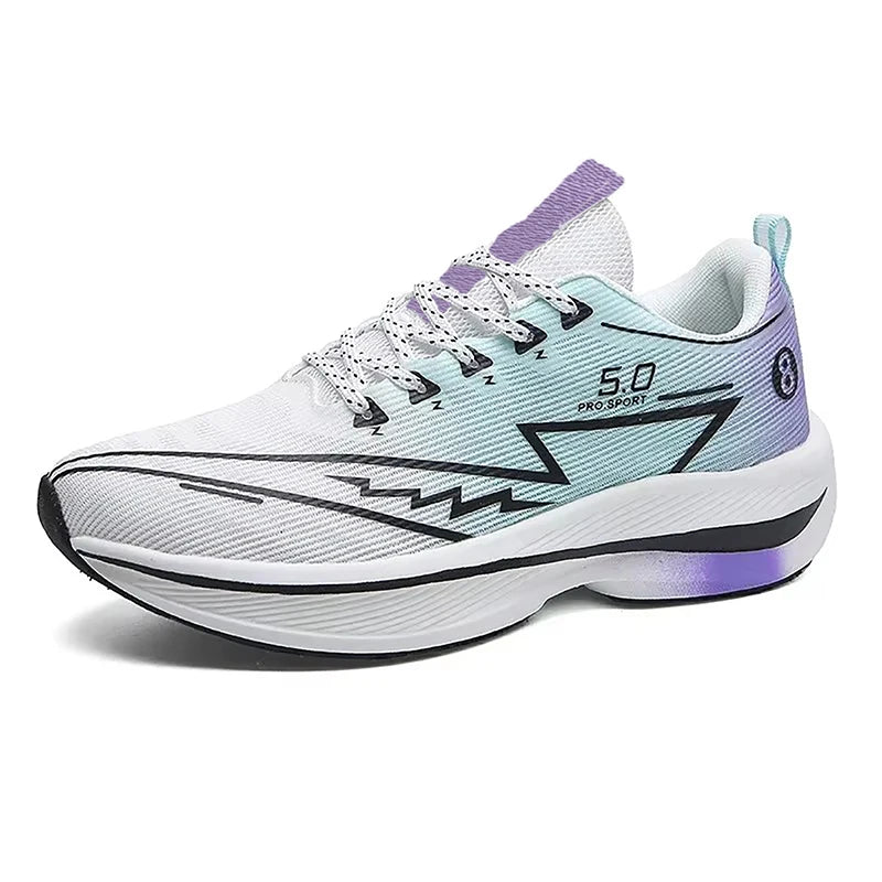 Chaussures de course à plaque de carbone pour hommes, baskets de sport à coussin souple, absorbant les chocs, unisexes, légères, antidérapantes, chaussures d'entraînement Camara Shopping Chaussures de course à plaque de carbone pour hommes, baskets de sport à coussin souple, absorbant les chocs, unisexes, légères, antidérapantes, chaussures d'entraînement