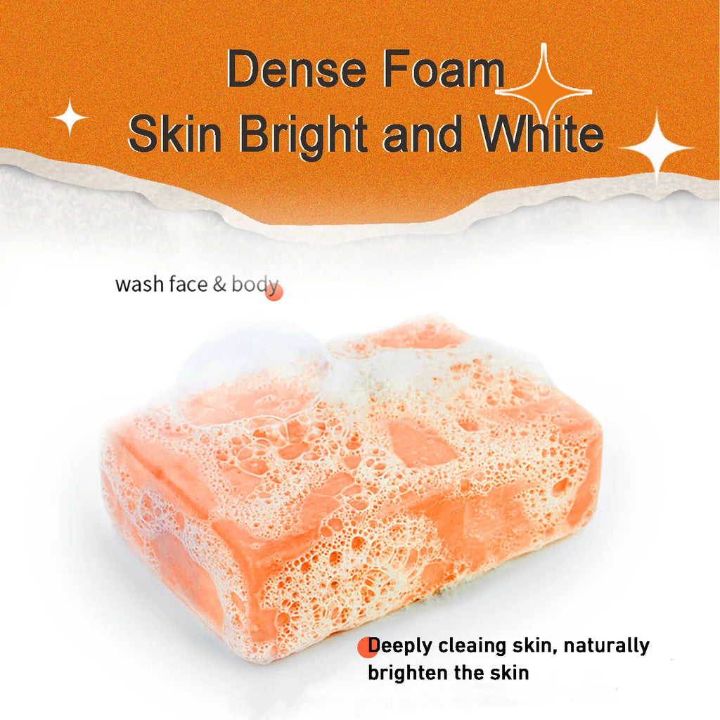 AILKE Savon fait main blanchissant la peau - Savon papaye biologique pour taches noires, taches propres, améliore la peau terne, le visage, le corps et les mains Camara Shopping AILKE Savon fait main blanchissant la peau - Savon papaye biologique pour taches noires, taches propres, améliore la peau terne, le visage, le corps et les mains