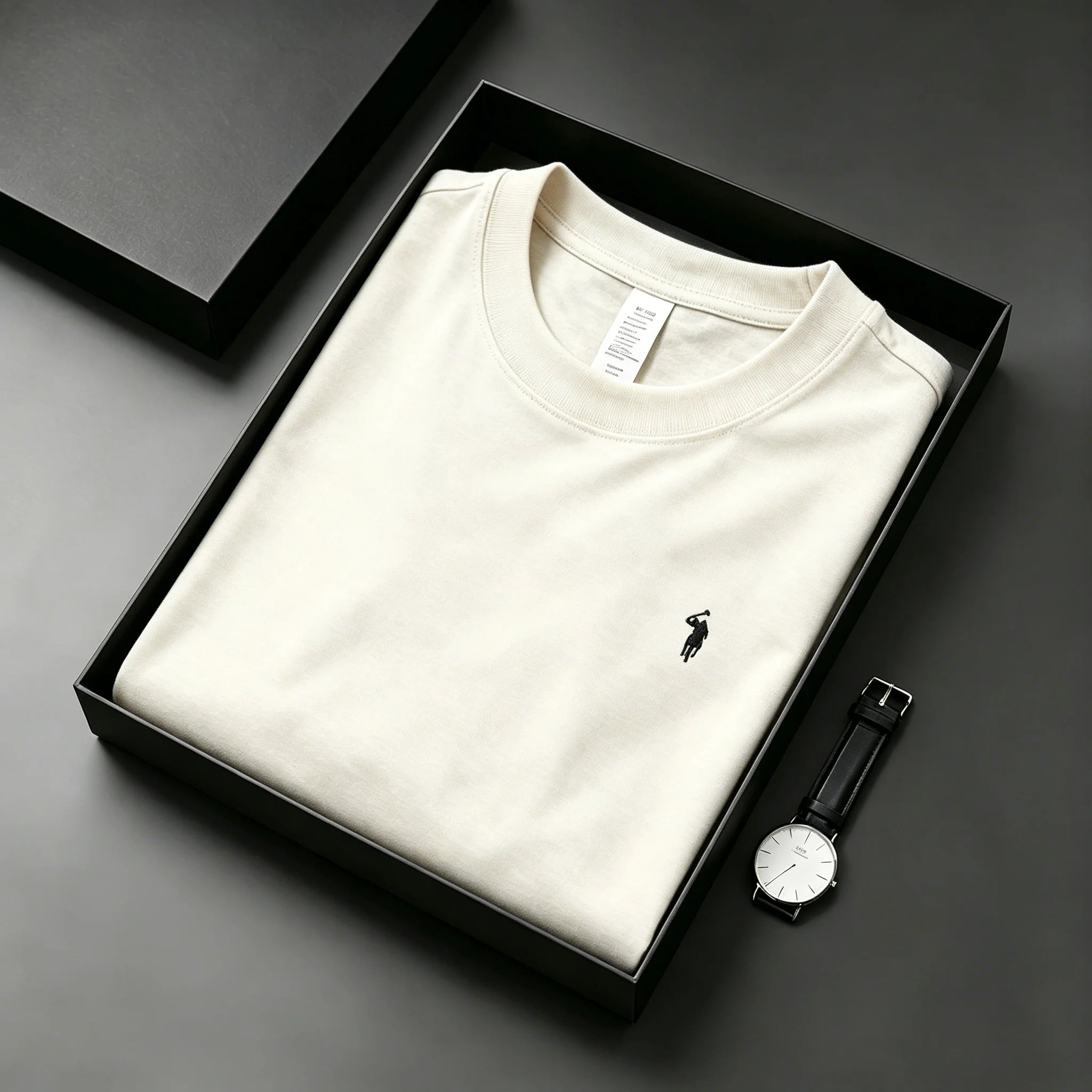 T-shirt Homme 100% Coton Été 2026 Col Rond Broderie Petit Cheval Manches Courtes Mode Sport Décontracté Respirant Usage Quotidien Camara Shopping T-shirt Homme 100% Coton Été 2026 Col Rond Broderie Petit Cheval Manches Courtes Mode Sport Décontracté Respirant Usage Quotidien