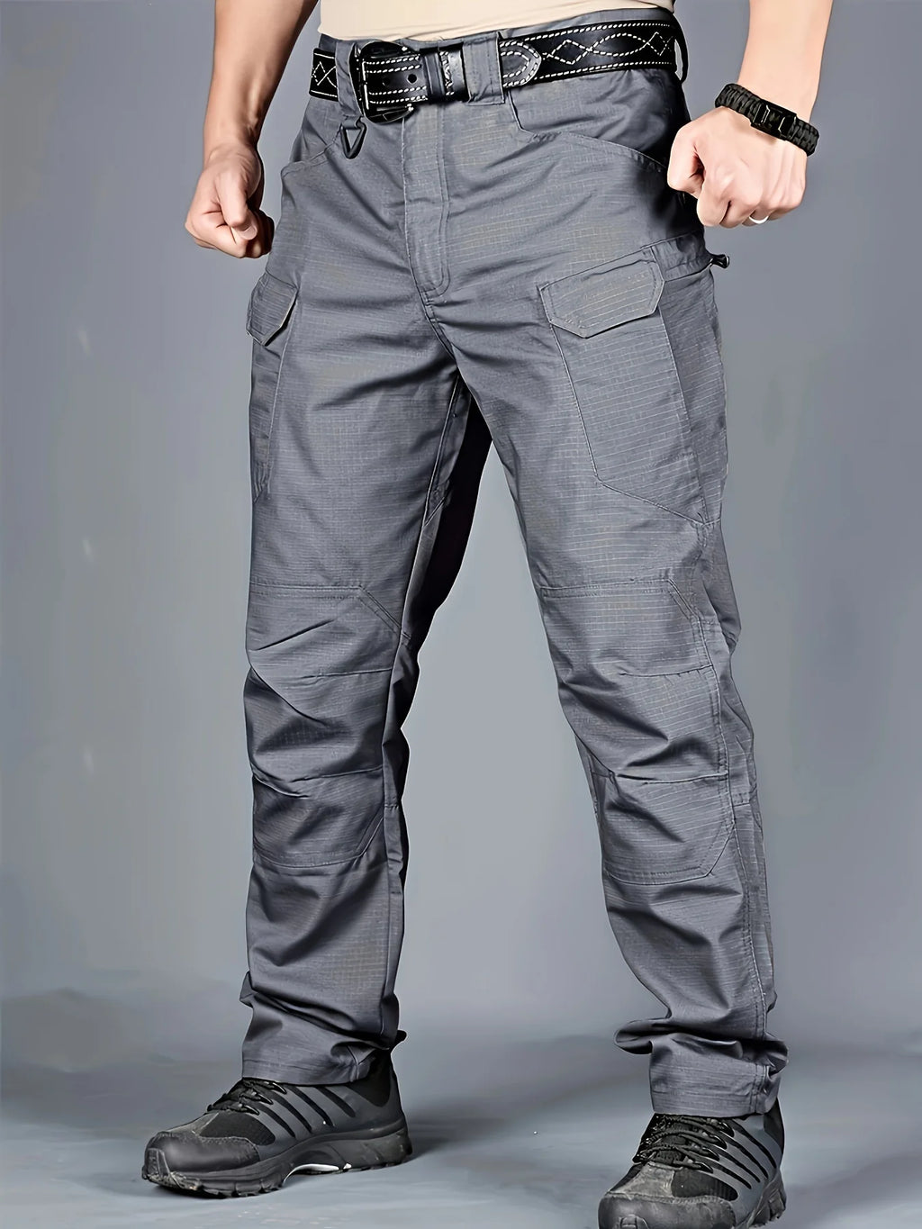 Pantalon cargo fin pour hommes, grande taille 5XL, avec poches latérales, pour le printemps et l'été, pantalon tactique ample de style punk, pour hommes grands et corpulents Camara Shopping Pantalon cargo fin pour hommes, grande taille 5XL, avec poches latérales, pour le printemps et l'été, pantalon tactique ample de style punk, pour hommes grands et corpulents