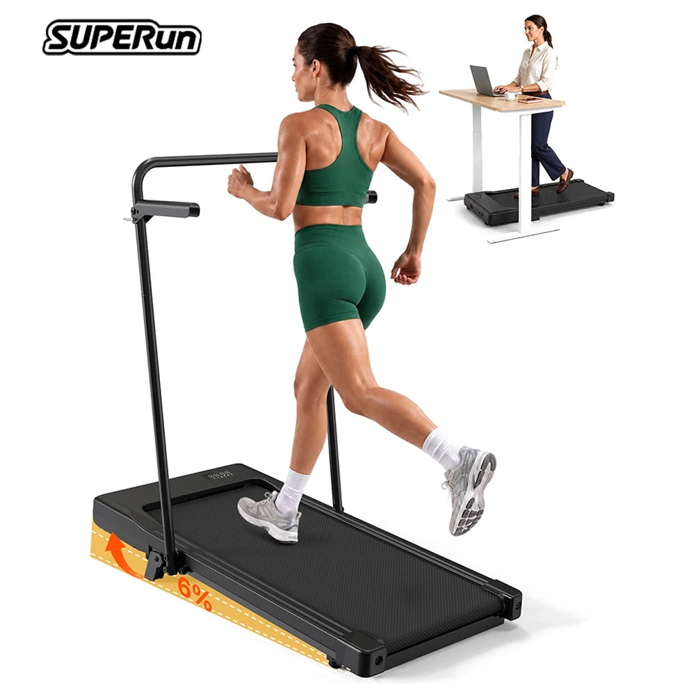 Tapis de marche Superun avec inclinaison de 6 %, capacité de 300 lb, tapis de course sous le bureau pour la maison et le bureau, mini tapis de course portable silencieux avec application et télécommande, pas d'assemblage n Camara Shopping Tapis de marche Superun avec inclinaison de 6 %, capacité de 300 lb, tapis de course sous le bureau pour la maison et le bureau, mini tapis de course portable silencieux avec application et télécommande, pas d'assemblage n