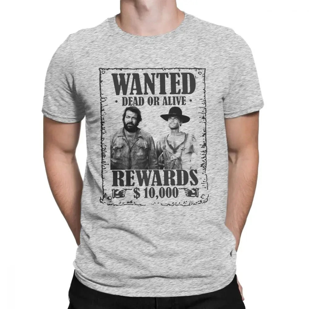 T-shirt pour hommes Bud Spencer Terence Hill Wanted Lo Chimavano, t-shirt classique du film épique, t-shirts Harajuku, hauts graphiques, t-shirt vintage Camara Shopping T-shirt pour hommes Bud Spencer Terence Hill Wanted Lo Chimavano, t-shirt classique du film épique, t-shirts Harajuku, hauts graphiques, t-shirt vintage