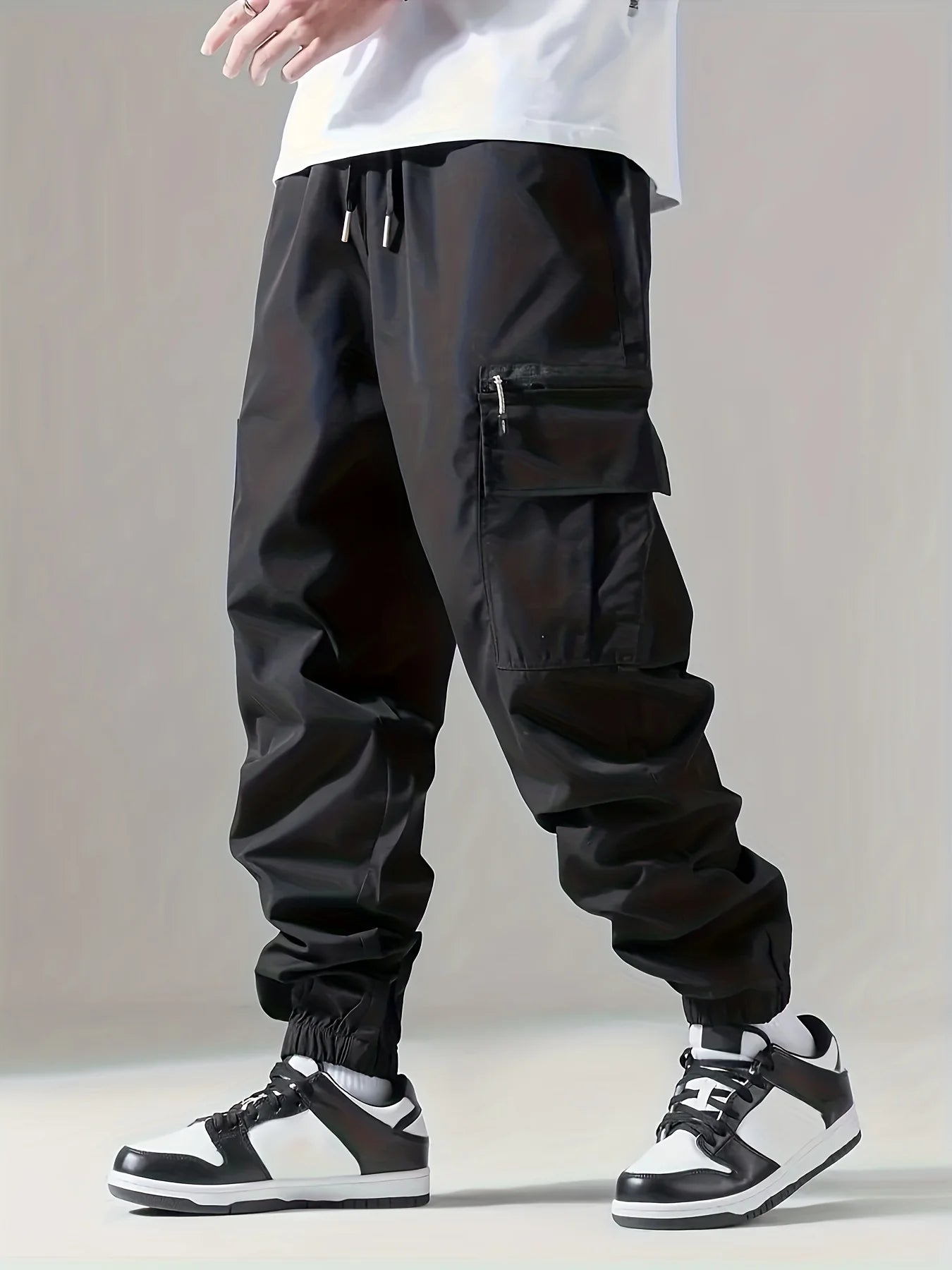 Pantalon cargo pour hommes, fjm fin, confortable et respirant, décontracté, extérieur, portable, course à pied, cyclisme, approche multi-poches Camara Shopping Pantalon cargo pour hommes, fjm fin, confortable et respirant, décontracté, extérieur, portable, course à pied, cyclisme, approche multi-poches