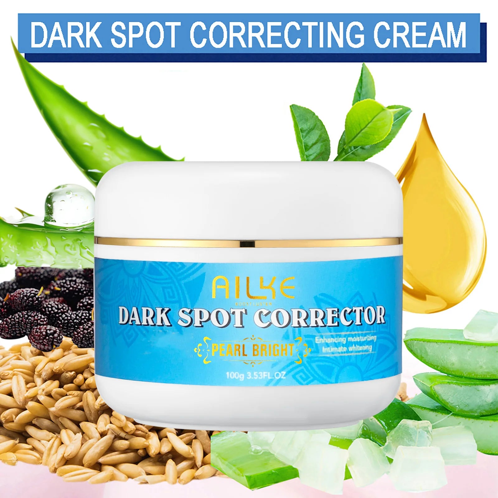 AILKE Soin éclaircissant multivitaminé pour femmes, hydratant, élimine les taches brunes, la mélanine, l'hyperpigmentation, le teint inégal Camara Shopping AILKE Soin éclaircissant multivitaminé pour femmes, hydratant, élimine les taches brunes, la mélanine, l'hyperpigmentation, le teint inégal
