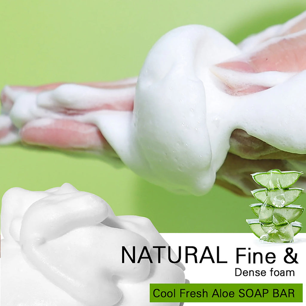 AILKE Savon blanchissant à l'aloe vera, élimine l'acné, les boutons, la peau rayonnante, améliore le lustre cutané, le bain végétalien pour femmes et hommes Camara Shopping AILKE Savon blanchissant à l'aloe vera, élimine l'acné, les boutons, la peau rayonnante, améliore le lustre cutané, le bain végétalien pour femmes et hommes