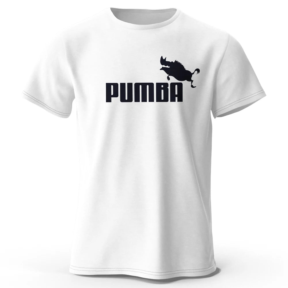 T-shirt décontracté surdimensionné pour hommes, T-shirt imprimé Joke The Pumba, 100% coton, t-shirts graphiques amusants surdimensionnés pour hommes, hauts d'été Camara Shopping T-shirt décontracté surdimensionné pour hommes, T-shirt imprimé Joke The Pumba, 100% coton, t-shirts graphiques amusants surdimensionnés pour hommes, hauts d'été