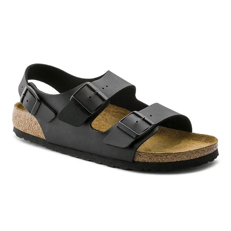 Mode homme décontracté liège sandale respirant confort été tongs Couple pantoufles plage Muller extérieur anti-dérapant chaussures jeunesse Camara Shopping Mode homme décontracté liège sandale respirant confort été tongs Couple pantoufles plage Muller extérieur anti-dérapant chaussures jeunesse