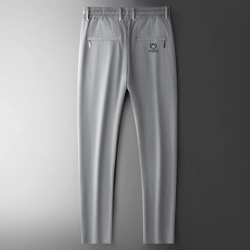 InjFabric Soft Ice pour hommes, pantalons décontractés fins, style coréen, mode, droit, haute commande, fjMale, marque de luxe, été, 2024 Camara Shopping InjFabric Soft Ice pour hommes, pantalons décontractés fins, style coréen, mode, droit, haute commande, fjMale, marque de luxe, été, 2024