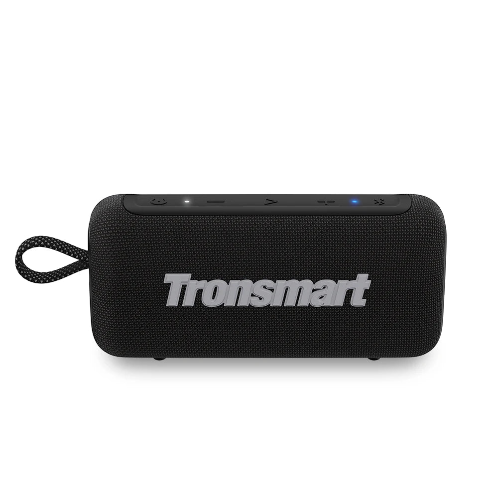 Enceinte portable Tronsmart Trip 2 avec basses améliorées, étanche IPX7, 20h d'autonomie, pour le camping, la randonnée et les activités de plein air Camara Shopping Enceinte portable Tronsmart Trip 2 avec basses améliorées, étanche IPX7, 20h d'autonomie, pour le camping, la randonnée et les activités de plein air