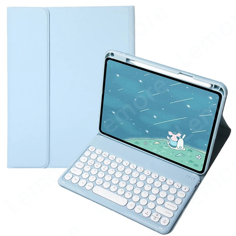 Housse de tablette pour clavier Redmi Pad 2, étui de support de 11 pouces avec fente pour crayon pour clavier espagnol Xiaomi Redmi Pad 2 2025