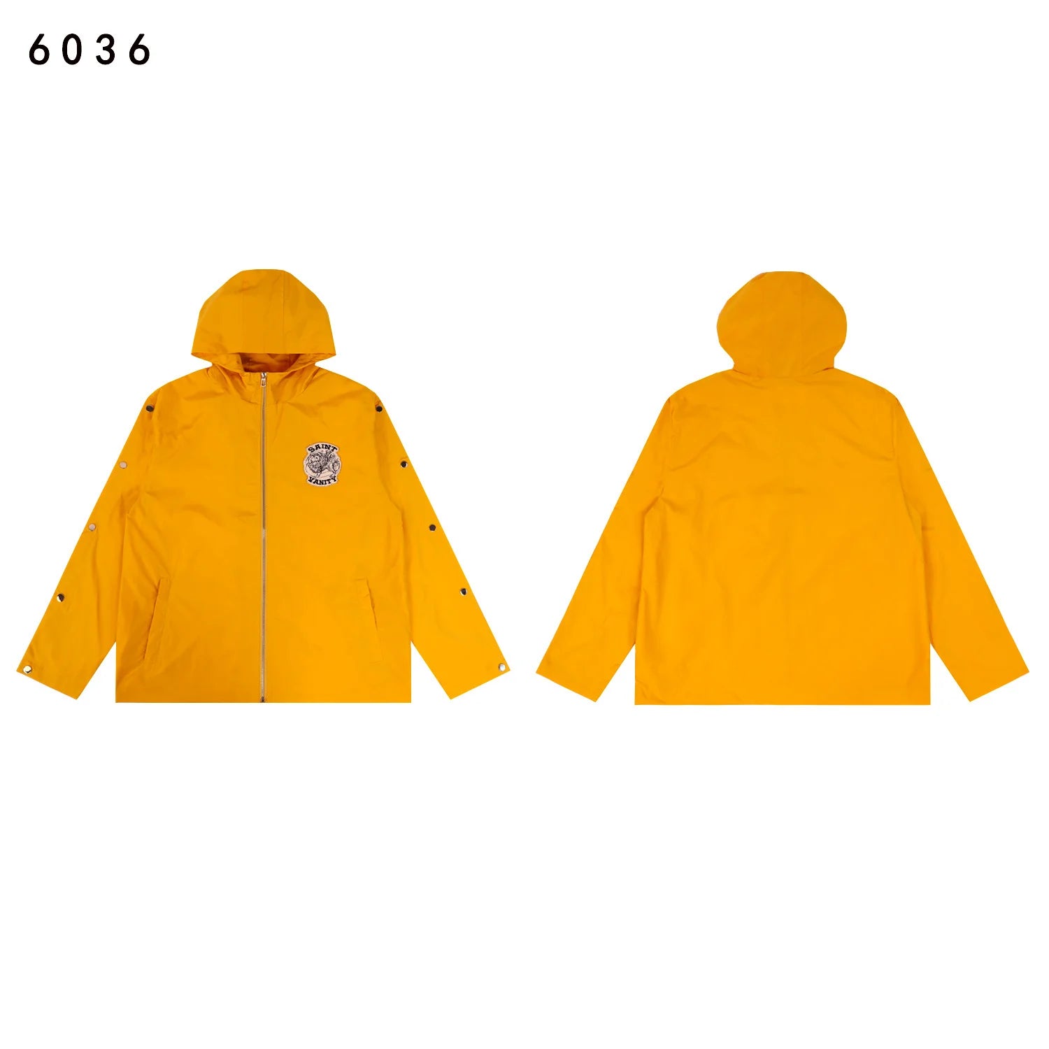 Trench-Coat coupe-vent brodé pour hommes et femmes, Streetwear, ample, solide, fermeture éclair, veste à capuche surdimensionnée Camara Shopping Trench-Coat coupe-vent brodé pour hommes et femmes, Streetwear, ample, solide, fermeture éclair, veste à capuche surdimensionnée