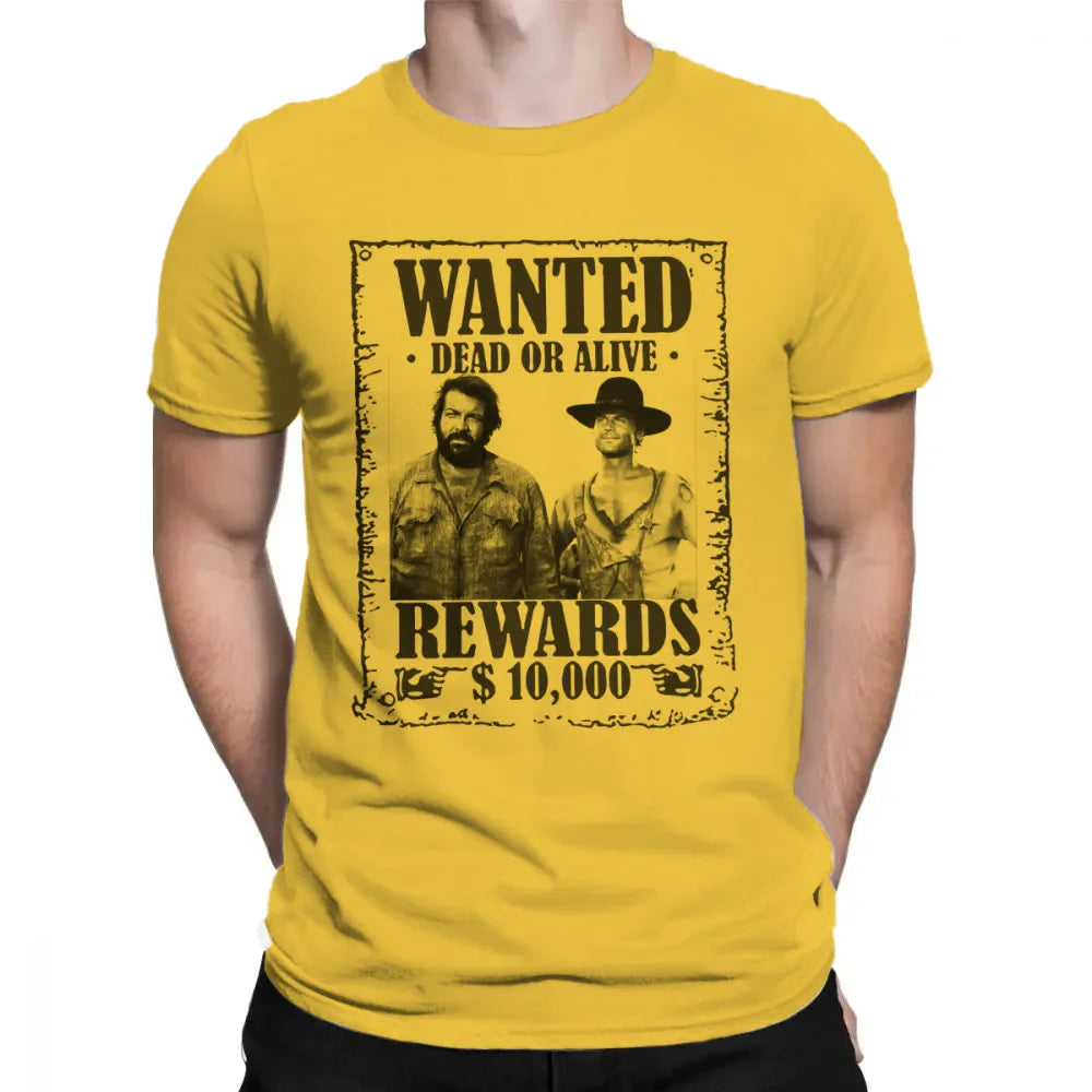 T-shirt pour hommes Bud Spencer Terence Hill Wanted Lo Chimavano, t-shirt classique du film épique, t-shirts Harajuku, hauts graphiques, t-shirt vintage Camara Shopping T-shirt pour hommes Bud Spencer Terence Hill Wanted Lo Chimavano, t-shirt classique du film épique, t-shirts Harajuku, hauts graphiques, t-shirt vintage