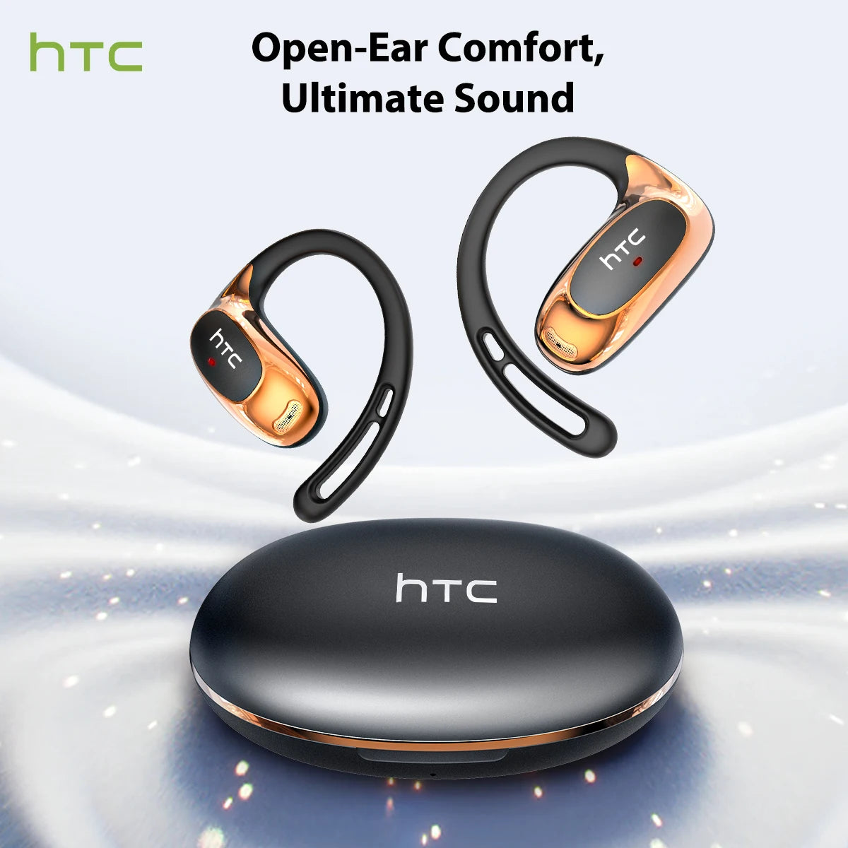 HTC NE35 Bluetooth V6.0 AI traduction écouteurs OWS Sport casque confortable Ultra-léger oreillette sans fil casque avec micro Camara Shopping HTC NE35 Bluetooth V6.0 AI traduction écouteurs OWS Sport casque confortable Ultra-léger oreillette sans fil casque avec micro