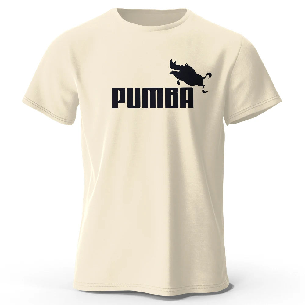 T-shirt décontracté surdimensionné pour hommes, T-shirt imprimé Joke The Pumba, 100% coton, t-shirts graphiques amusants surdimensionnés pour hommes, hauts d'été Camara Shopping T-shirt décontracté surdimensionné pour hommes, T-shirt imprimé Joke The Pumba, 100% coton, t-shirts graphiques amusants surdimensionnés pour hommes, hauts d'été