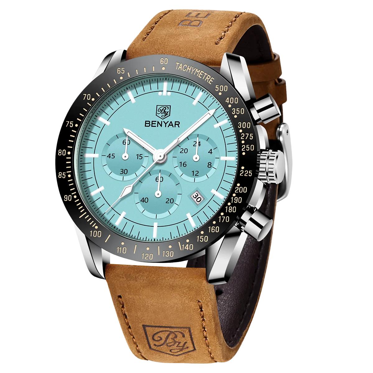 BENYAR Montre sport chronographe analogique homme acier inoxydable quartz précision lumineux date étanche multifonction bracelet chronomètre cadeau business Camara Shopping BENYAR Montre sport chronographe analogique homme acier inoxydable quartz précision lumineux date étanche multifonction bracelet chronomètre cadeau business