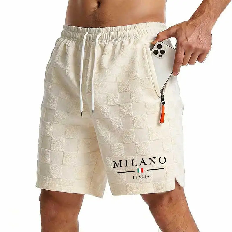 Nouveaux shorts de sport décontractés pour hommes avec poches zippées, shorts de plage pour hommes, shorts de basketball, pantalons imprimés, vêtements de sport pour hommes Camara Shopping Nouveaux shorts de sport décontractés pour hommes avec poches zippées, shorts de plage pour hommes, shorts de basketball, pantalons imprimés, vêtements de sport pour hommes