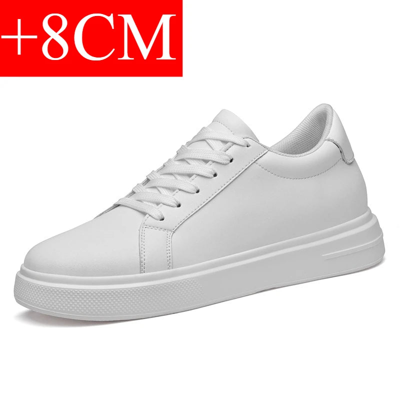 Nouveaux hommes baskets ascenseur chaussures rehaussant la hauteur augmenter semelle intérieure 6-10CM talons hauts chaussures en cuir chaussures de Sport hommes chaussures Camara Shopping Nouveaux hommes baskets ascenseur chaussures rehaussant la hauteur augmenter semelle intérieure 6-10CM talons hauts chaussures en cuir chaussures de Sport hommes chaussures