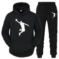 Ensemble de sweat-shirts à capuche imprimés de haute qualité pour jeunes, pour le sport et le jogging, vêtements de sport tendance pour hommes pour les trajets quotidiens décontractés.