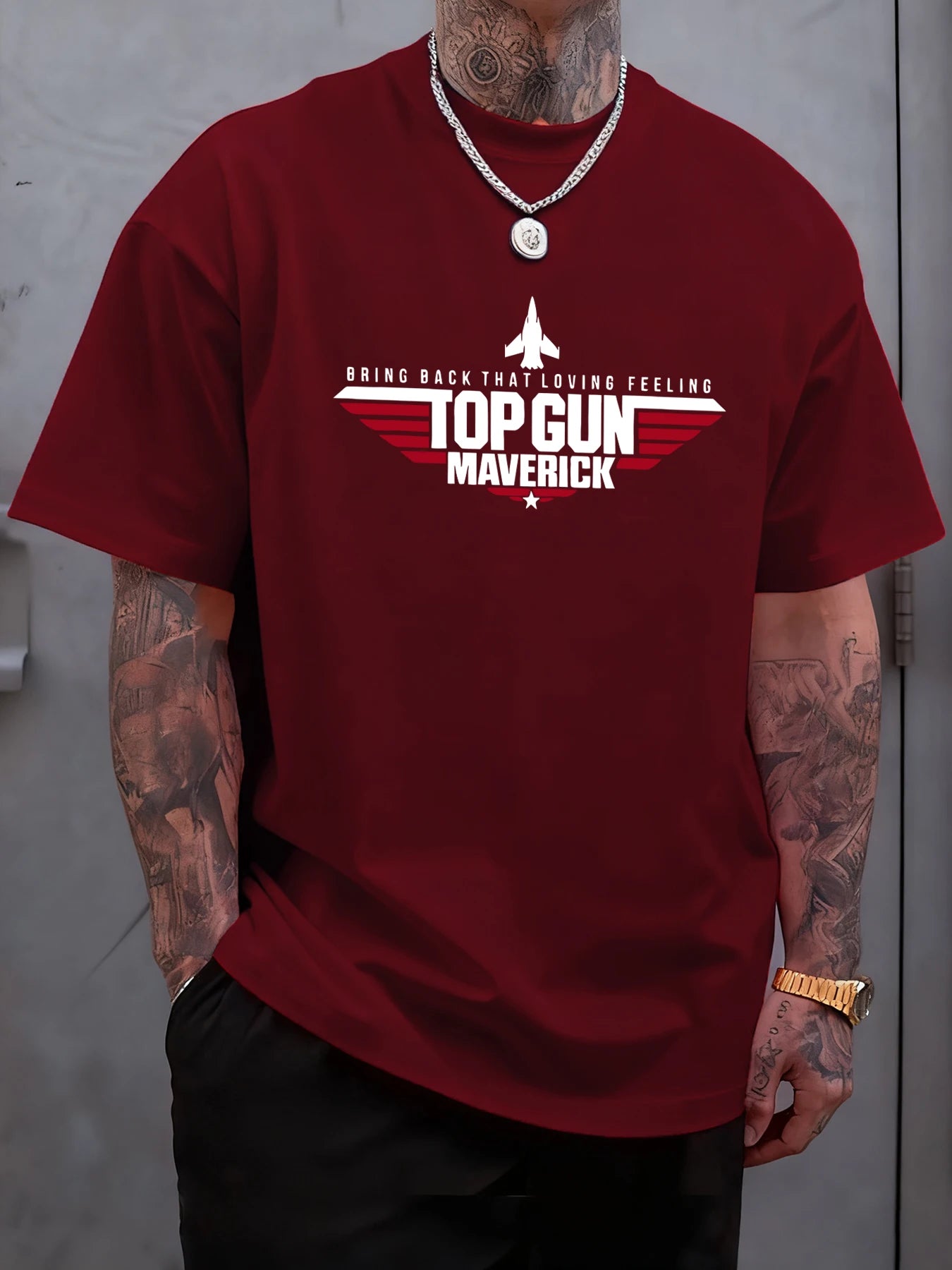 Top Gun Maverick impression t-shirts homme coton mode T-Shirt unisexe décontracté surdimensionné vêtements doux été à la mode hauts de rue Camara Shopping Top Gun Maverick impression t-shirts homme coton mode T-Shirt unisexe décontracté surdimensionné vêtements doux été à la mode hauts de rue