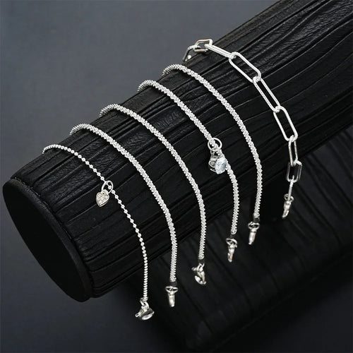 Bracelets en argent Sterling 925 avec strass pour femmes et filles, 6 pièces, luxe coréen, ciel étoilé scintillant, bijoux de fête Camara Shopping Bracelets en argent Sterling 925 avec strass pour femmes et filles, 6 pièces, luxe coréen, ciel étoilé scintillant, bijoux de fête