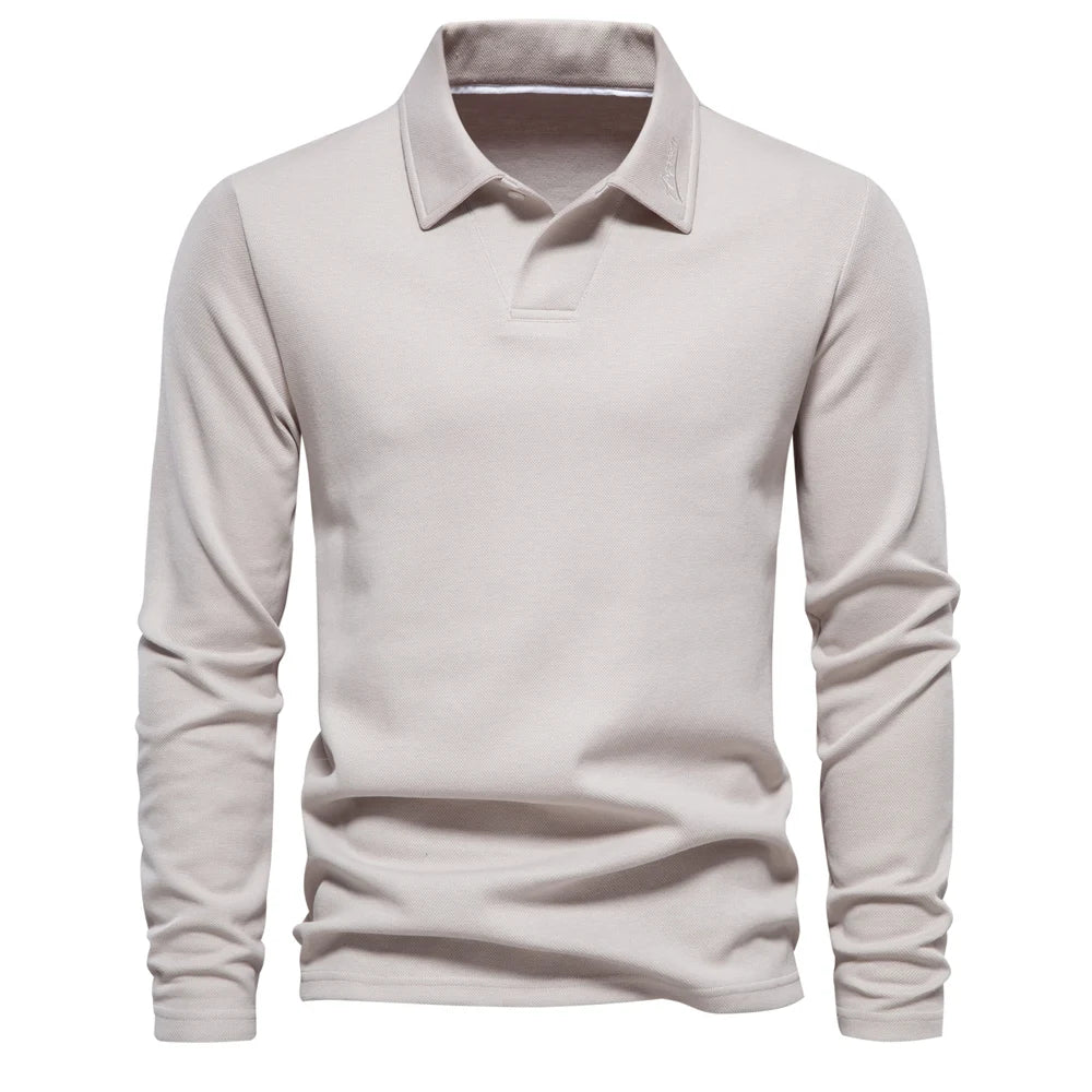 AIOPESON Polo brodé pour hommes, mode col rabattu, chemise de Golf de luxe sociale décontractée Camara Shopping AIOPESON Polo brodé pour hommes, mode col rabattu, chemise de Golf de luxe sociale décontractée