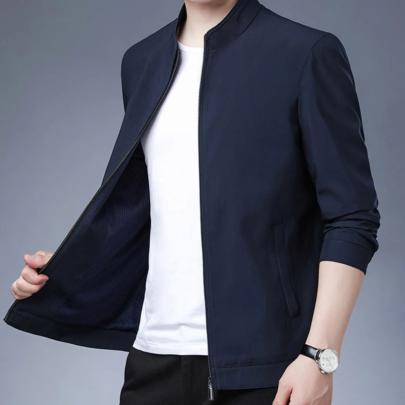 Blazers d'affaires décontractés pour hommes, veste sociale formelle, manteau de robe de bureau de luxe, document solide, printemps, automne, nouveau, adt Camara Shopping Blazers d'affaires décontractés pour hommes, veste sociale formelle, manteau de robe de bureau de luxe, document solide, printemps, automne, nouveau, adt