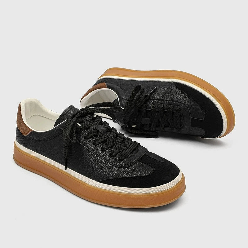 Chaussures en cuir pour hommes, baskets tendance, chaussures décontractées respirantes, baskets de loisirs pour hommes, chaussures antidérapantes, chaussures vulcanisées pour hommes Camara Shopping Chaussures en cuir pour hommes, baskets tendance, chaussures décontractées respirantes, baskets de loisirs pour hommes, chaussures antidérapantes, chaussures vulcanisées pour hommes