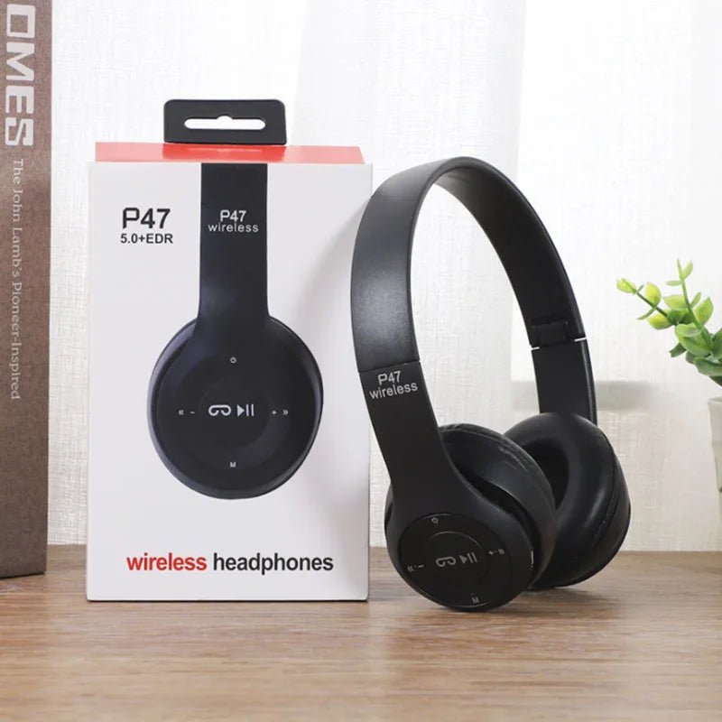 Bluetooth 5.0 casque sans fil pliable HIFI stéréo basse écouteur enfant fille casque cadeau avec micro USB adaptateur pour iPhone TV jeu - Camara ShoppingBluetooth 5.0 casque sans fil pliable HIFI stéréo basse écouteur enfant fille casque cadeau avec micro USB adaptateur pour iPhone TV jeu