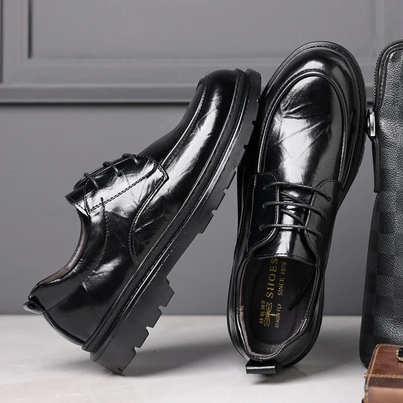 Chaussures en cuir formelles pour hommes, grandes tailles 38-48, semelle antidérapante, bout pointu, chaussures de bureau, chaussures de mariage Camara Shopping Chaussures en cuir formelles pour hommes, grandes tailles 38-48, semelle antidérapante, bout pointu, chaussures de bureau, chaussures de mariage