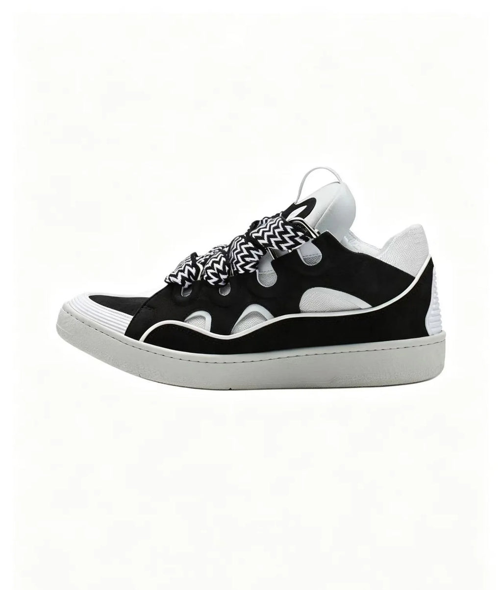 Chaussures de skate confortables à talon haut, à semelle épaisse, décontractées et sportives, style Dad Shoes, nouveau style vietnamien cambodgien, à nouer, à enfiler Camara Shopping Chaussures de skate confortables à talon haut, à semelle épaisse, décontractées et sportives, style Dad Shoes, nouveau style vietnamien cambodgien, à nouer, à enfiler