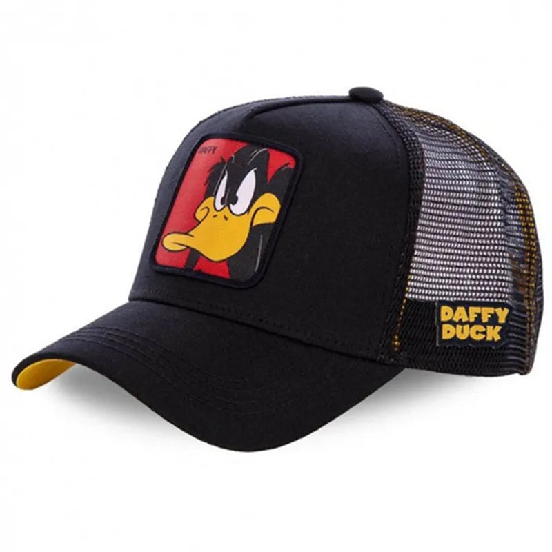 Casquette de baseball unisexe Anime Cartoon pour hommes, chapeau de camionneur, patch Piazza, haute qualité, offre spéciale Camara Shopping Casquette de baseball unisexe Anime Cartoon pour hommes, chapeau de camionneur, patch Piazza, haute qualité, offre spéciale